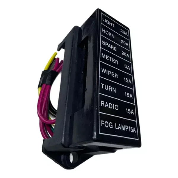 Caja Porta Fusible Ato 8 Salidas Chicote Hpro (ferm)